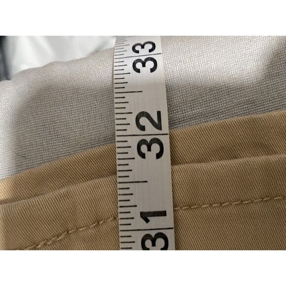 Bandolino Womens Amy Pants Modern Straight Leg Tan Tummy Slimming Comfort Sz 16 - Picture 5 of 13